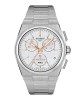 Tissot Prx T137.417.11.031.00 Quartz Χρονογράφος Ανοξείδωτο ατσάλι Μπρασελέ Ασημί χρώμα καντράν