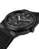 Tissot Prx Powermatic 80 40mm Carbon T137.907.97.201.00 Ιονισμένο ανοξείδωτο ατσάλι Μαύρο καουτσούκ λουρί Μαύρο-γκρι χρώμα καντράν