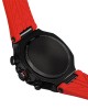 Tissot T-Race Quartz Chronograph T141.417.37.061.01 Ιονισμένο ανοξείδωτο ατσάλι Κόκκινο καουτσούκ λουρί Σκούρο γκρι χρώμα καντράν
