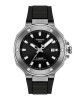 Tissot T-Race Powermatic 80 40MM T141.807.17.051.00 Ανοξείδωτο ατσάλι Μαύρο καουτσούκ λουρί Μαύρο χρώμα καντράν
