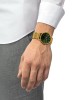 Tissot Everytime 40MM T143.410.33.091.00 Quartz Επιχρυσωμένο ανοξείδωτο ατσάλι Μπρασελέ millanese Πράσινο χρώμα καντράν