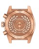 Tissot PR516 Chronograph T149.417.33.051.00 Quartz Χρονογράφος Επιχρυσωμένο ανοξείδωτο ατσάλι Μπρασελέ Μα΄ύρο χρώμα καντράν Ταχύμετρο