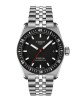 Tissot PR516 Powermatic 80 T149.407.11.051.00 Αυτόματο Ανοξείδωτο ατσάλι Μπρασελέ Μα΄ύρο χρώμα καντράν