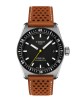 Tissot PR516 Powermatic 80 T149.407.16.051.00 Αυτόματο Ανοξείδωτο ατσάλι Καφέ δερμάτινο λουρί Μαύρο χρώμα καντράν