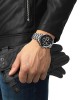 Tissot PR516 Mechanical Chronograph T149.459.21.051.00 Μηχανικό Ανοξείδωτο ατσάλι Μπρασελέ Μαύρο χρώμα καντράν