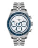 Tissot PR516 Chronograph T149.462.11.011.00 Αυτόματο Ανοξείδωτο ατσάλι Μπρασελέ Λευκό χρώμα καντράν