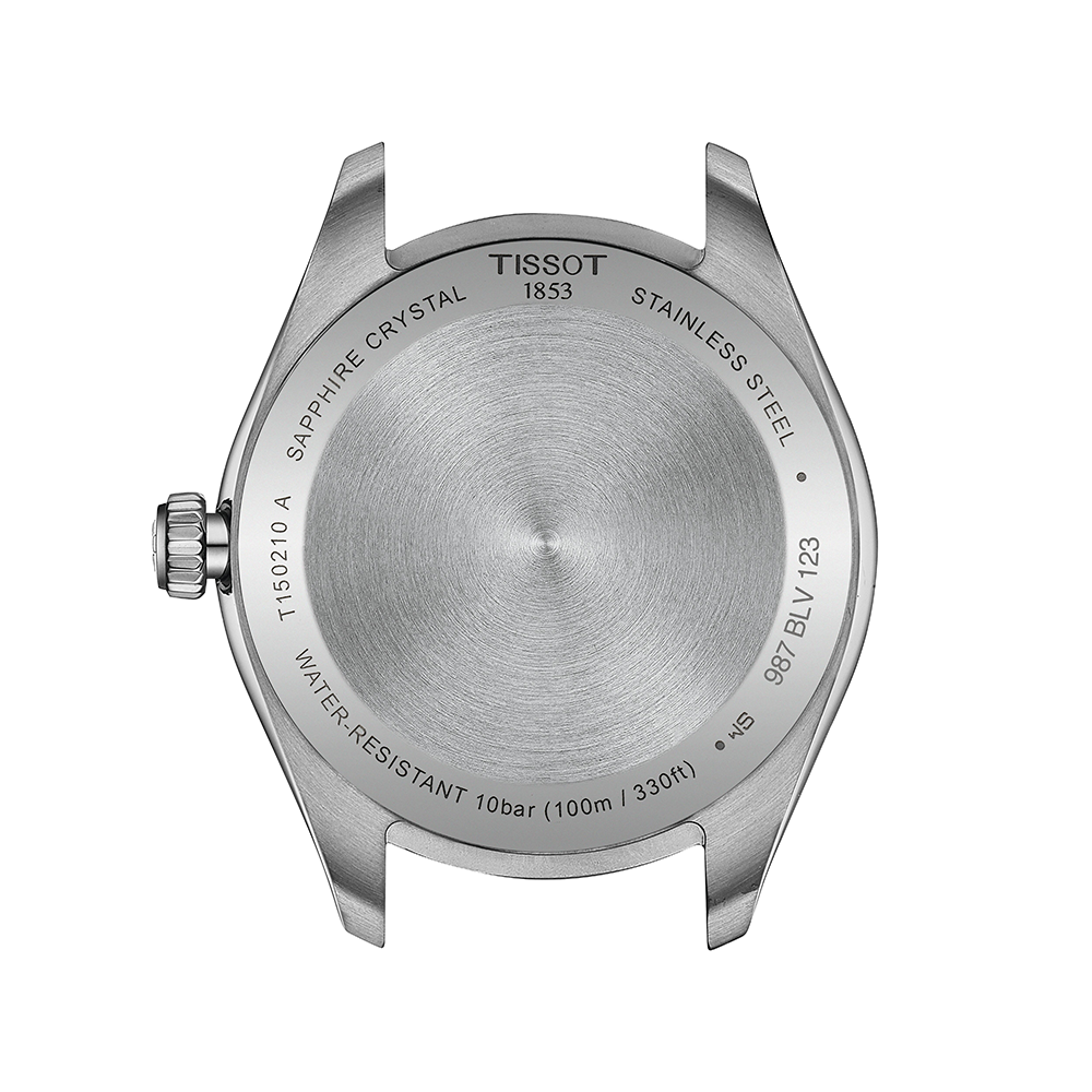 Tissot PR 100 T150.210.11.331.00 Quartz Ανοξείδωτο ατσάλι Μπρασελέ Ροζ χρώμα καντράν