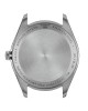 Tissot PR 100 40MM T150.410.16.011.00 Quartz Ανοξείδωτο ατσάλι Μαύρο δερμάτινο λουρί Λευκό χρώμα καντράν