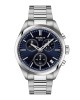 Tissot PR 100 Chronograph T150.417.11.041.00 Quartz Χρονογράφος Ανοξείδωτο ατσάλι Μπρασελέ Μπλε χρώμα καντράν