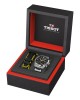 Tissot PR 100 Tour De France T150.417.11.051.00 Quartz Χρονογράφος Ανοξείδωτο ατσάλι Μπρασελέ Μαύρο χρώμα καντράν