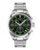 Tissot PR 100 Chronograph T150.417.11.091.00 Quartz Χρονογράφος Ανοξείδωτο ατσάλι Μπρασελέ Πράσινο χρώμα καντράν