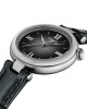 Tissot Desir T152.010.16.038.00 Quartz Ανοξείδωτο ατσάλι Μαύρο δερμάτινο λουρί Μαύρο χρώμα καντράν