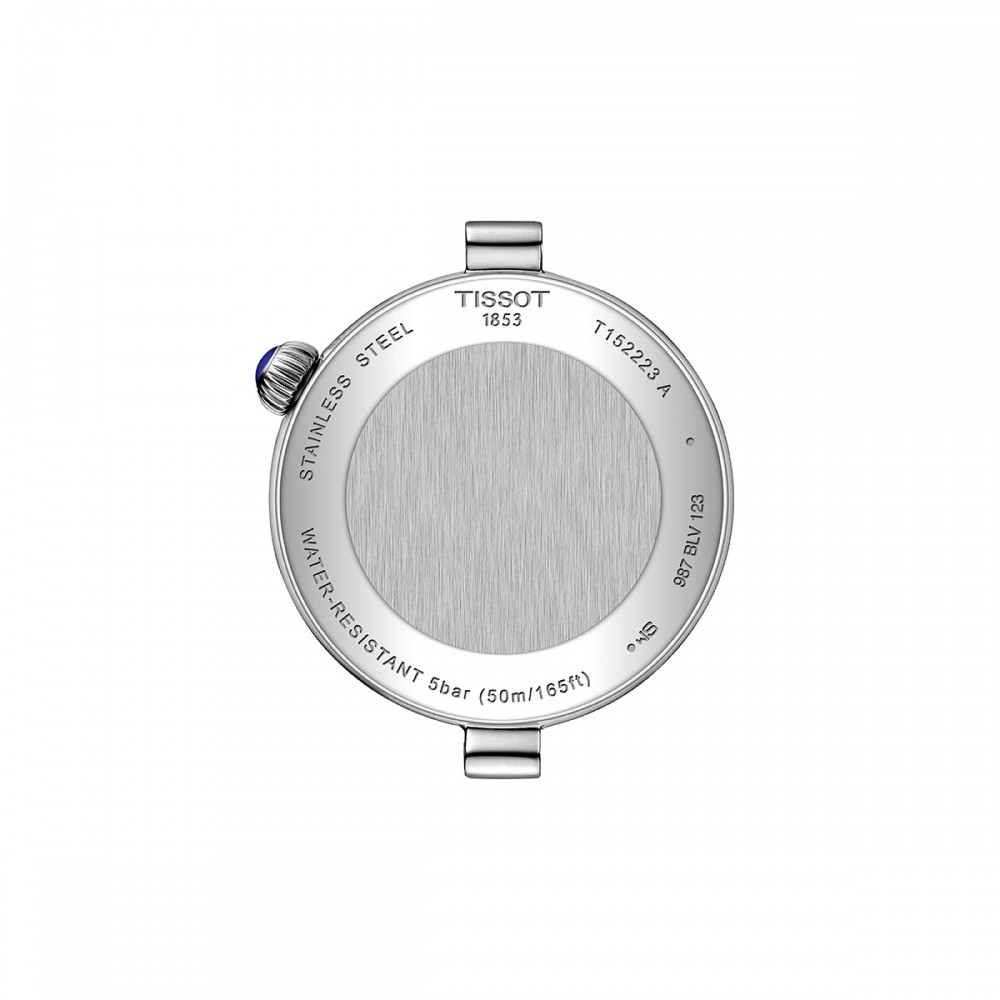 Tissot Desir 29.6.mm T152.223.11.036.00 Quartz Ανοξείδωτο ατσάλι Μπρασελέ Ασημί χρώμα καντράν Διαμάντια