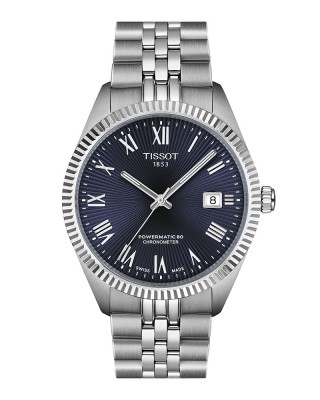 Tissot Ballade 39MM T156.408.11.043.00 Αυτόματο Ανοξείδωτο ατσάλι Μπρασελέ Μπλε χρώμα καντράν