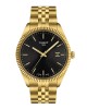 Tissot Ballade 40MM T156.410.33.051.00 Quartz Επιχρυσωμένο Ανοξείδωτο ατσάλι Μπρασελέ Μαύρο χρώμα καντράν
