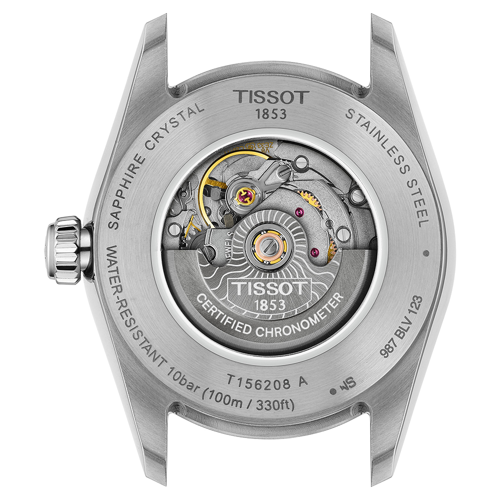 Tissot Ballade 30MM T156.208.11.033.00 Αυτόματο Ανοξείδωτο ατσάλι Μπρασελέ Ασημί χρώμα καντράν
