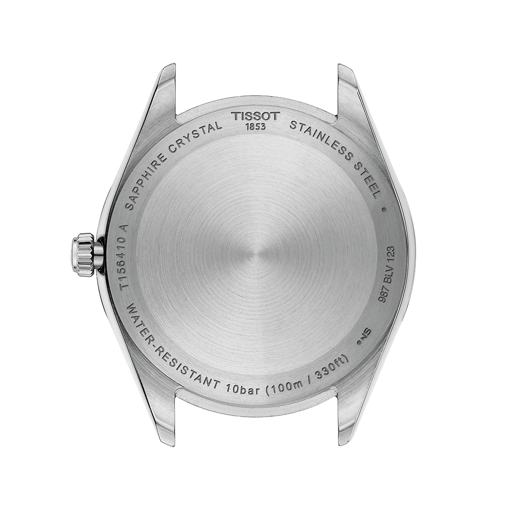 Tissot Ballade 40MM T156.410.22.031.00 Quartz Ανοξείδωτο ατσάλι Διμεταλλικό μπρασελέ Ασημί χρώμα καντράν