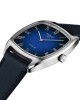 Tissot Stylist T159.909.16.043.00 Quartz Ανοξείδωτο ατσάλι Μπλε δερμάτινο λουρί Μπλε χρώμα καντράν Λατινική αρίθμιση