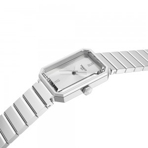 Tissot Srv 30MM T160.110.11.033.00 Quartz Ανοξείδωτο ατσάλι Μπρασελέ Ασημί χρώμα καντράν