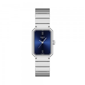 Tissot Srv 30MM T160.110.11.043.00 Quartz Ανοξείδωτο ατσάλι Μπρασελέ Μπλε χρώμα καντράν