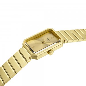 Tissot Srv 30MM T160.110.33.023.00 Quartz Επιχρυσωμένο Ανοξείδωτο ατσάλι Μπρασελέ Χρυσό χρώμα καντράν