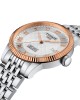Tissot Le Locle Cosc 39MM 18k Gold bezel T932.408.41.033.00 Αυτόματο Ανοξείδωτο ατσάλι Μπρασελέ Ασημί χρώμα καντράν Λατινική αρίθμηση