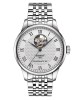 Tissot Le Locle Powermatic 80 Open Heart T006.407.11.033.02 Αυτόματο Ανοξείδωτο ατσάλι Μπρασελέ Ασημί χρώμα καντράν