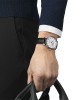 Tissot Le Locle Powermatic 80 T006.407.16.033.00 Ανοξείδωτο ατσάλι Μαύρο ανάγλυφο δερμάτινο λουρί  Λατινική αρίθμηση