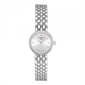 Tissot Lovely Round T058.009.11.031.00 Quartz Ανοξείδωτο ατσάλι Μπρασελέ Ασημί χρώμα καντράν