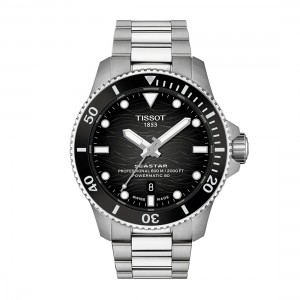 Tissot Seastar 2000 T120.907.11.051.00 Ανοξείδωτο ατσάλι Μπρασελέ Κεραμική στεφάνη Γκρι χρώμα καντράν Καταδυτικό