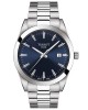 TISSOT T-Classic Gentleman T127.410.11.041.00 Quartz Ανοξείδωτο ατσάλι Μπρασελέ Μπλε χρώμα καντράν