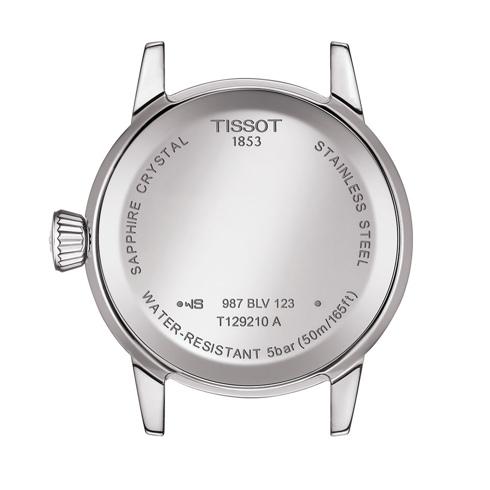 Tissot Classic Dream T129.410.11.031.00 Quartz Ανοξείδωτο ατσάλι Μπρασελέ Ασημί χρώμα καντράν