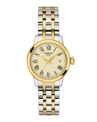 TISSOT Classic Dream Lady T129.210.22.263.00 Ανοξείδωτο ατσάλι Διμεταλλικό Λατινική αρίθμηση Quartz
