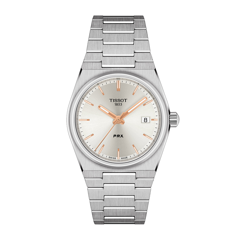 Tissot Prx T137.210.11.031.00 Quartz Ανοξείδωτο ατσάλι Μπρασελέ Ασημί χρώμα καντράν