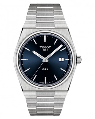 Tissot Prx T137.410.11.041.00 Quartz Ανοξείδωτο ατσάλι Μπρασελέ Μπλε χρώμα καντράν