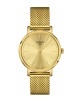 Tissot Everytime Lady T143.210.33.021.00 Quartz Επιχρυσωμένο ανοξείδωτο ατσάλι Μπρασελέ millanese Σαμπανιζέ χρώμα καντράν