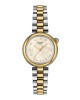 Tissot Desir T152.010.22.116.00 Quartz Ανοξείδωτο ατσάλι Διμεταλικό μπρασελέ Λευκό φίνλτισι χρώμα καντράν