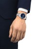 Tissot Gentleman T165.807.11.041.00 Ανοξείδωτο ατσάλι Μπρασελέ Μπλε χρώμα καντράν