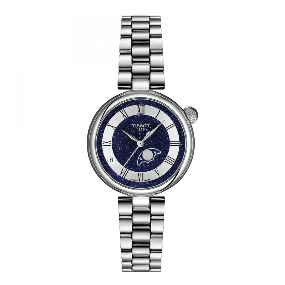 Tissot Desir T152.223.11.493.00 Quartz Ανοξείδωτο ατσάλι Μπρασελέ Μπλε φίνλτισι χρώμα καντράν