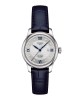 Tissot Le Locle Automatic Lady T006.207.11.036.01 Ανοξείδωτο ατσάλι Μπλε δερμάτινο λουρί Ασημί χρώμα καντράν Λατινική αρίθμηση Διαμάντια