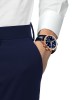 Tissot Chrono XL Classic T116.617.36.042.00 Ανοξείδωτο ατσάλι Μαύρο δερμάτινο λουρί Μπλε χρώμα καντράν