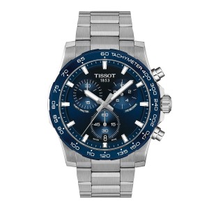 Tissot Supersport Chronograph T125.417.11.041.00 Quartz Ανοξείδωτο ατσάλι Μπρασελέ Μπλε χρώμα καντράν