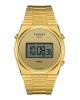 Tissot Prx Digital T137.463.33.020.00 Quartz Επιχρυσωμένο ανοξείδωτο ατσάλι Μπρασελέ Χρυσό χρώμα καντράν