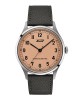Tissot Heritage 1938 Automatic Cosc T142.464.16.332.00 Ανοξείδωτο ατσάλι Γκρι δερμάτινο λουρί Ροζ χρώμα καντράν