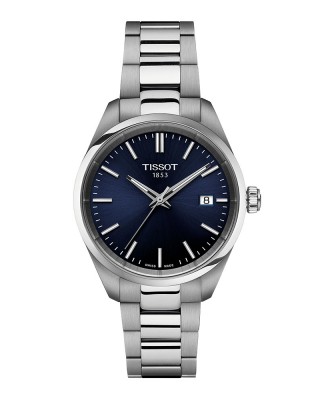 Tissot PR 100 34 MM T150.210.11.041.00 Quartz Ανοξείδωτο ατσάλι Μπρασελέ Μπλε καντράν
