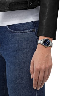 Tissot PR 100 34 MM T150.210.11.041.00 Quartz Ανοξείδωτο ατσάλι Μπρασελέ Μπλε καντράν