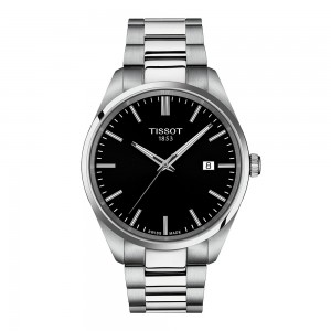 Tissot PR 100 T150.410.11.051.00 Quartz Stainless steel Bracelet Black color dial