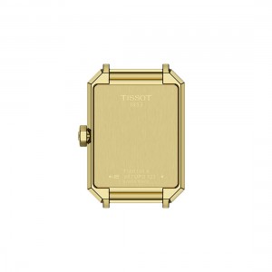 Tissot Srv 30MM T160.110.33.113.00 Quartz Επιχρυσωμένο Ανοξείδωτο ατσάλι Μπρασελέ Φίλντισι καντράν