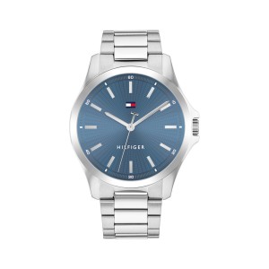 Tommy Hilfiger Bruce 1710670 Quartz Ανοξείδωτο ατσάλι Μπρασελέ Μπλε χρώμα καντράν