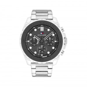 Tommy Hilfiger Morgan 1710689 Quartz Multi function Stainless steel Brachelet Grey color dial